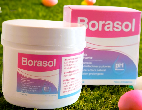BORASOL Antibacterial Formula Resfrescante 114g